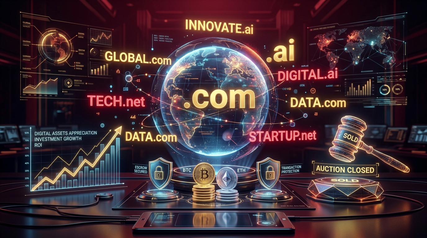 The Domain Name Investor's Playbook: Valuing, Acquiring & Liquidating Premium Assets